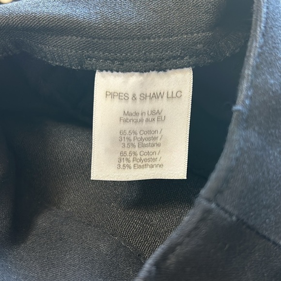 Veronica Beard Straight Leg Ankle Pant Black Pockets Designer Sz 0 - Picture 10 of 13